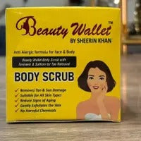 Beauty Wallet Body Scrub – Reveal Your Skin’s Natural Glow!