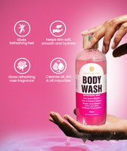 Refreshing Rose Body Wash – 300ml