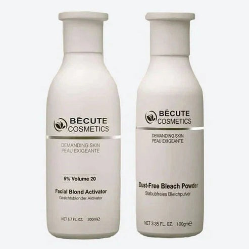 BÉCUTE COSMETICS Facial Blond Activator &amp; Dust-Free Bleach Powder